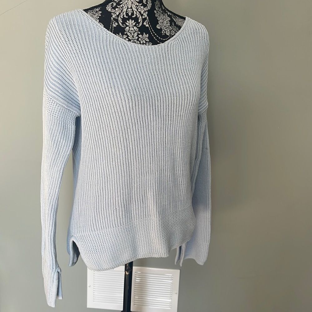 Ellen Tracy NEW Cotton Knit Sweater Long-sleeve Small
